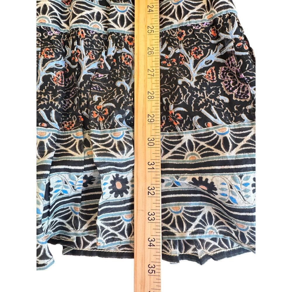 Sea New York Boho Floral Dress Size XL - Designer Mixed Print Cotton Dress - Picture 10 of 14